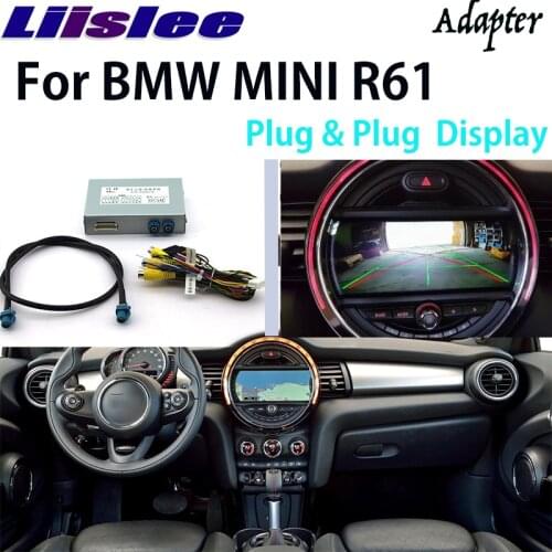 Liandlee Parking Camera Interface Reverse Back Up Camera Kits For BMW MINI R61 CCC CIC NBT EVO Display Upgrade