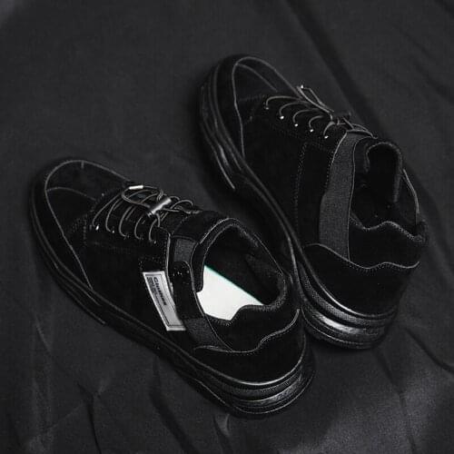 Shoes mens sneakers breathable sapatos sapato sports trainers leisure cuero white informales Light man Men 2020 de hombre black