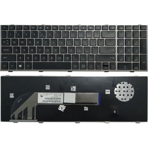 New US Laptop keyboard For HP probook 4540 4540S 4545 4545S with frame Black english keyboard