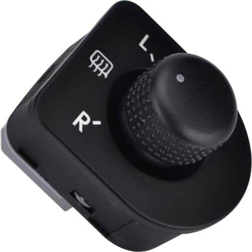 NS Modify Control Headlight Switch Left Side Mirror Adjut Knob 1J1959565F For Volkswagen VW Golf MK4 IV Beetle Bora Passat