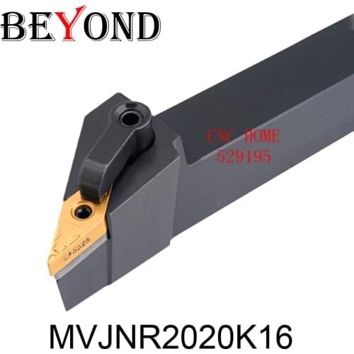 OYYU MVJNR External Turning Tool Holder 20mm MVJNR2020K16 Lather Cnc Boring Bar MVJNL Tungsten Carbide Insert VNMG160404 VNMG