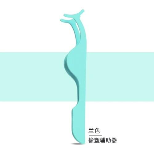 Print logo Wholesale Stainless Steel False Eyelash Tweezers Bulk Sale Fake Lash Applicator Custom