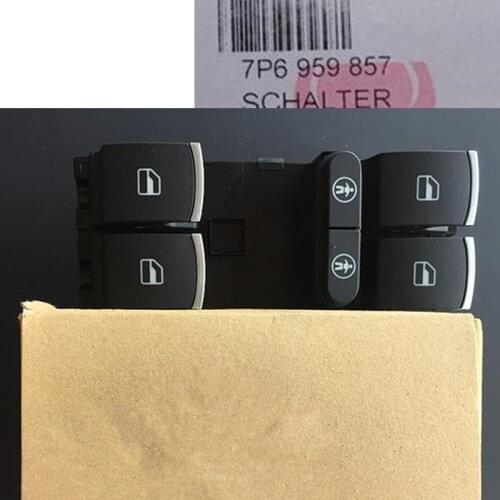 Car Left Front Window lift switch for Touareg door central lock Window lift switch SWITCH for TOUAREG/2011~2016/ 7P6 959 857