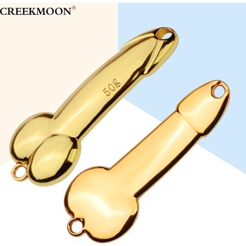 VIB Fishing Lures 5g 10g 15g 20g 28g 35g 43g 50g Jig Wobbler Metal Spoon Sequin Hard Baits Artificial Copper Without Hooks Pesca