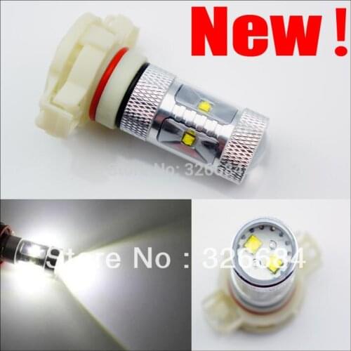 2Pcs Canbus Hottest sales 9009/5202/H16/PS24W 30W White High Power Cree Chips Led Car Fog Daytime Running Light