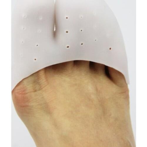 Dropshipping 2pcs Silicone Gel Foot corrector Toe separator Thumb valgus protector Bunion adjuster Hallux Valgus Guard Feet care