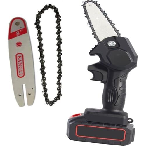 4/6/8 inch Chain Guide Electric Chainsaw Chains and Guide Electric Saw Accessory Replacement Chain for Electric Saw Tools