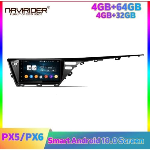 PX5 10.1" PX6 Car Android Radio Multimedia Player For Toyota CAMRY 2018 GPS Navigation Carplay DSP Head Unit Autoradio