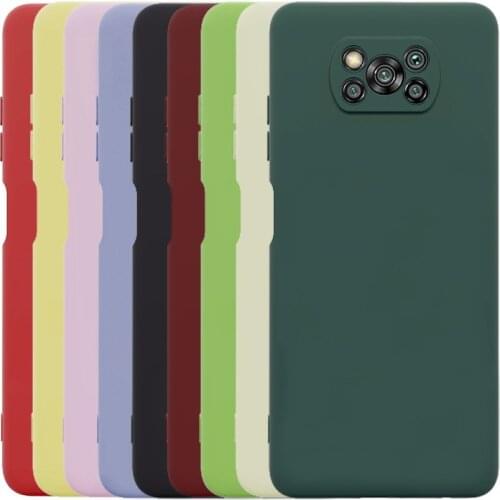 For Xiaomi Pocophone Poco X3 NFC Case Soft Silicone Slim Skin Comfortable Protective back cover TPU Case for xiaomi poco x3 nfc