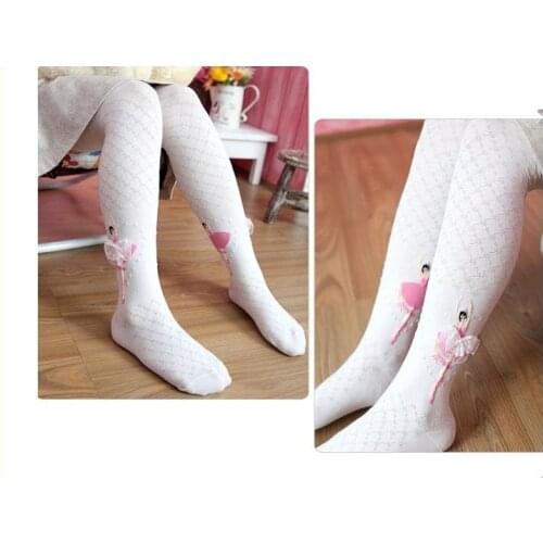 Children Spring/Autumn Tights Cotton Baby Girls Pantyhose Kids Infant Knitted Collant Tights Soft Infant Clothing