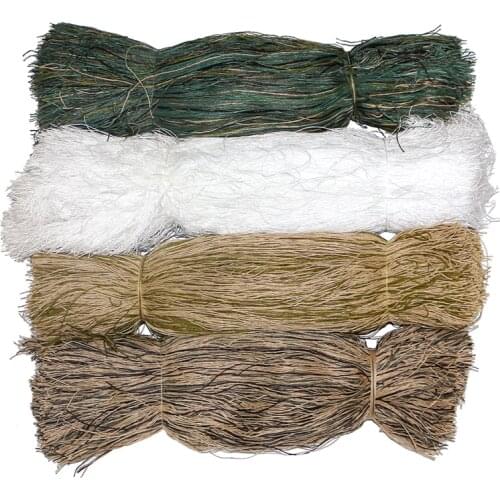 Camouflage Yarn DIY Hunting Camouflage Suit Special Yarn Ghillie Suit Repairing Accessories Desert Woodland Synthetic Thread