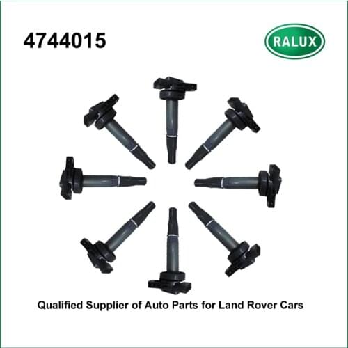 8 PCS petrol car ignition coil for Range Rover 2002-2009 Range Rover Sport 2005-2009 Discovery 3 auto spark coil retail 4744015