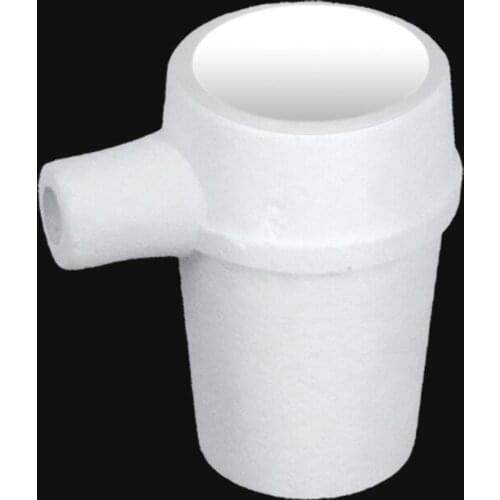 Ceramic crucible cup for YK-B1 casting machine