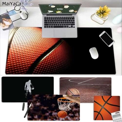 MaiYaCa New Design Basketball game Gamer Speed Mice Retail Small Rubber Mousepad Free Shipping Large Mouse Pad Keyboards Mat