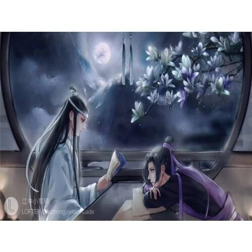 Mo Dao Zu Shi DIY Cross Stitch Embroidery 11CT Kits Craft Needlework Set Printed Canvas Cotton Thread Home Decoration Sell