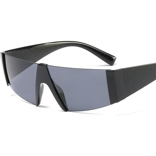 New 2019 Oversize Sunglasses Women Luxury Brand UV Protect Gradient Lens Large Frame Vintage Windproof Sun Glasses for Female NX