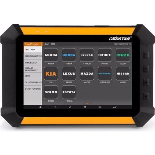 OBDSTAR X300 DP Full Configuration EEPROM / PIC adapter and Steering angle reset vehicle diagnostic code reader