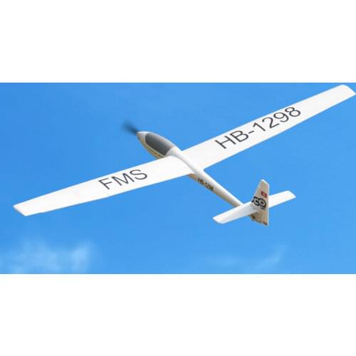 Brand New FMS Foam RC Glider Plane 2500mm ASW-17 FMSEB