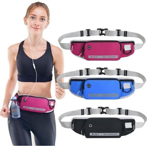 KoKossi Unisex Waist Bag Running Sports Waist Bag Cycling Phone Bag Outdoor Waterproof Sports Running Waist Bag