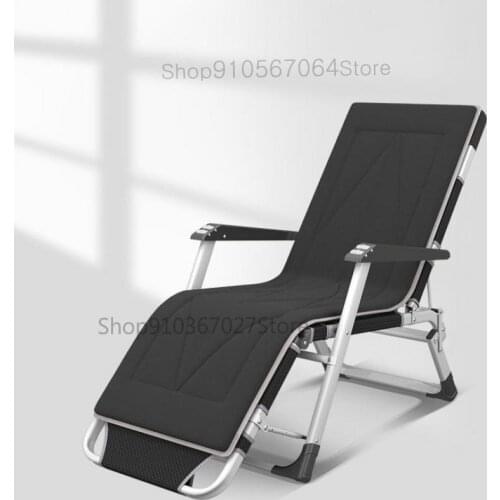 Single Nap Artifact Household Simple Lunch Chair Folding Bed Portable Multifunctional Office Marching Bed
