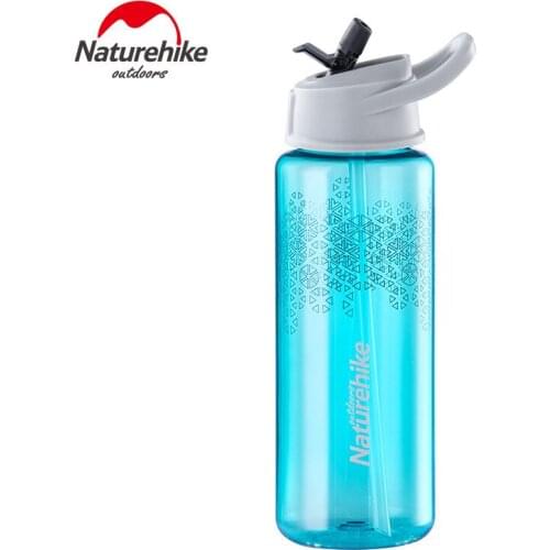 Naturehike sports kettle fitness outdoor men and women portable 750ml 1000ML large capacity plastic water cup