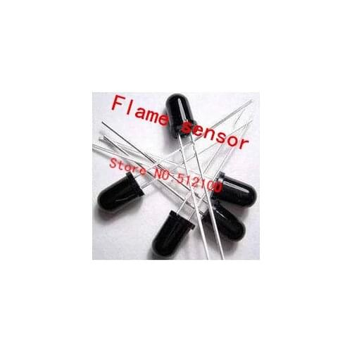 20pcs LED 3mm 5mm 940nm IR Infrared Receiving Diode Round Tube Light Flame Sensor for Smart Car
