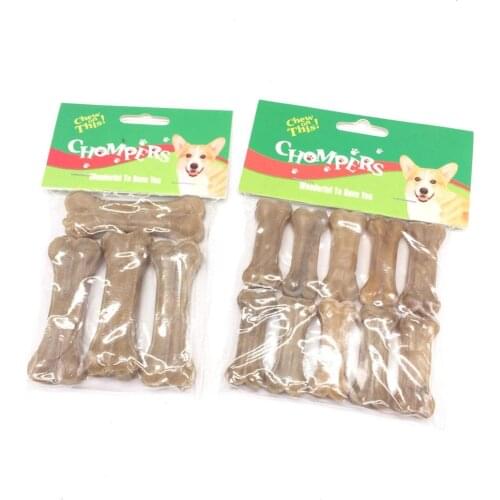 Dog Chew Toys Dogs Bone Shape Toothbrush Pet Molar Tooth Cleaner Brushing Stick Doggy Puppy Dental Care Dog Pet Cats Toys