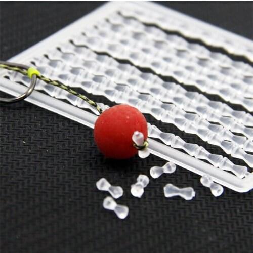 5Set/500PCS Carp fishing boilie inserts hair rigs fishing bait stops Hair Rig Bait Stop Pop Up Stoppers Fishing Accessories