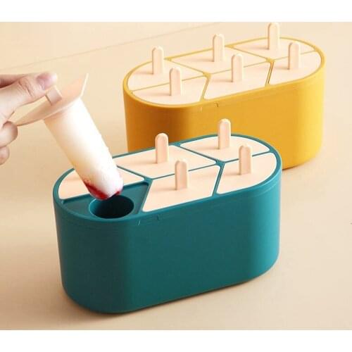 Homemade Ice Mold Popsicle Mold Jelly Box Ice Manufacturing Jelly and Candy Mold 3D mold DIY Home Bar Tools