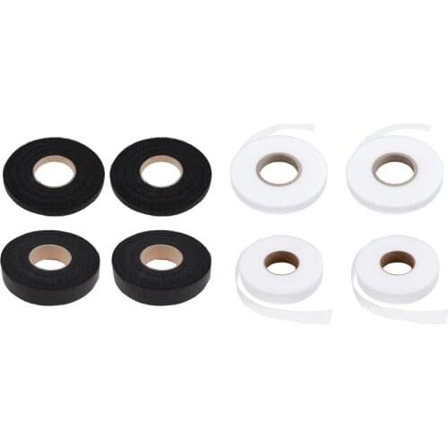 4pcs Fabric Fusing Tape Fusible 200m Jeans Seaming Hem Strip Bonding Tape