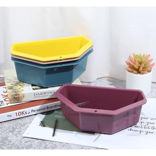 1pc Kitchen Triangular Sink Strainer Drain Vegetable Fruits Drainer Basket Suction