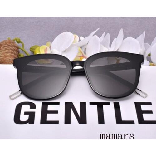 Korea Brand glasses women men sunglasses GENTLE Mamars Sunglasses Women men Vintage UV400 Sun glass Shades Eyewear