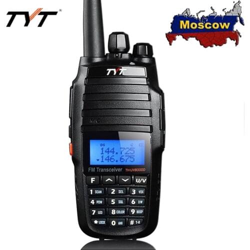 TYT TH-UV8000D Walkie Talkie Dual band VHF 136-174MHz UHF 400-520MHz Handheld Ham Radio FM Transceiver Two Way Radio