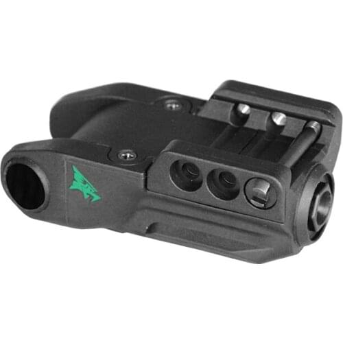 Intelligent Green Laser Pointer Air Gun Pistol Weapon Accessories Built-In Rechargeable Battery and Self Defense Product