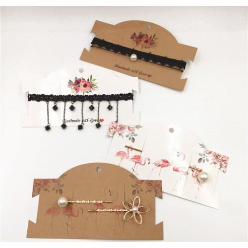 100 PCS NEW 16x9cm multi-pattern design hairband/hairpin/brooch big packaging card DIY jewelry Accessory display card