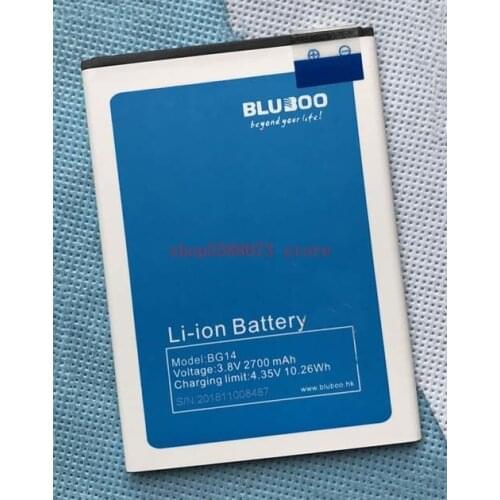 Bluboo D6 phone battery 2700mah 3.8V for Bluboo D6/D6 Pro Mobile phone 5.5inch MT6739 Quad Core-free shipping