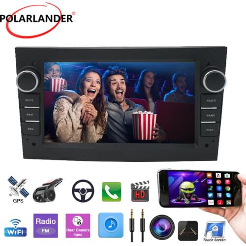 Car Radio 2 Din Android 9.1 1G +16G Bluetooth Touch Screen Multimedia Player Stereo GPS Navigation WIFI 2.5D IPS 7 Inch For Opel