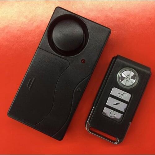 Wireless Remote Control Vibration Alarm Detector