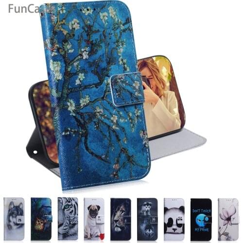 Owl PU Leather Flip Case For cover ASUS ZB633KL Cover Iphone Carcasa sFor Hoesje ASUS armor Zenfone Max (M2) Phone Accesories