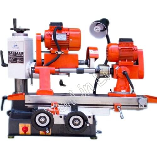 Electric Universal Cylindrical Tool Grinder 220V Tool Grinding Machine + 50S Electric Three Claws Grinder 6025Q