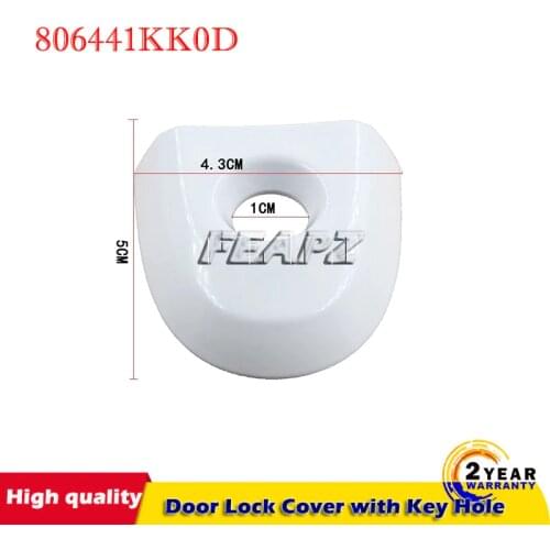 806441KK0D For-Nissan Juke & Micra Drivers Door Lock Cover with Key Hole Car Accessories Replacement Door Lock Cover