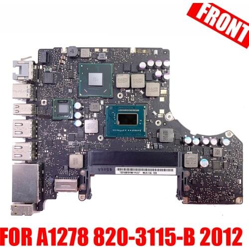 A1278 820-3115-B 820-3115-A Motherboard For Macbook Pro 13" A1278 Laptop Logic System Board i5 SR0N0 2.5GHz Mainboard 100% Work