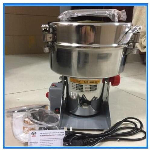HC-2000Y2 Multifunction Swing Type 2000g Portable Grinder Herb Flood Flour Pulverizer Food Mill Grinding Machine