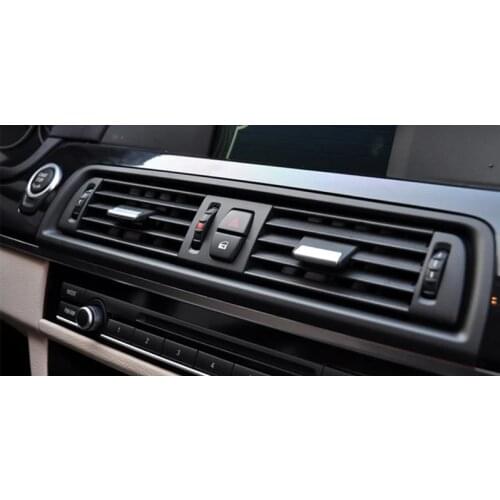 Front row wind center air Conditioning vent grill outlet panel for BMW 5 Series F10 F18 520 523 525 528 530 535