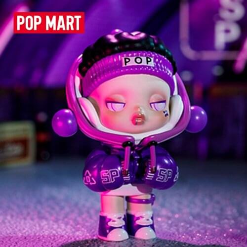 POP MART Whole Box Skullpanda Hypepanda Series Collection Doll Collectible Cute Action Kawaii Animal Toy Figures