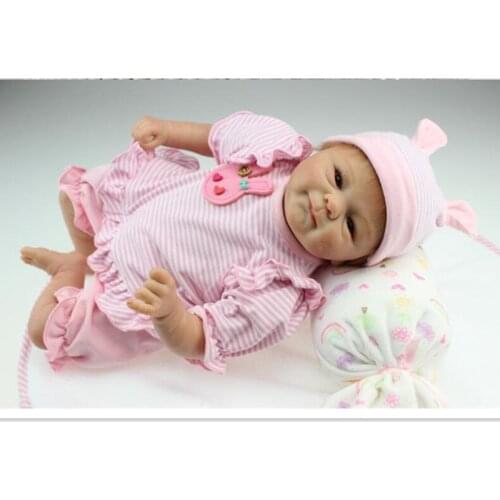 Reborn Babies Realistic Silicone Reborn Dolls 16 Inch/40 cm,New Arrival Lifelike Baby Reborn Toys for Kids Birthday Gift Doll