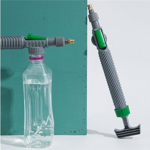 Adjust Agricultural Manual Spray Watering Head Trolley Spray Gun Sprinkler High Pressure Spray Nozzle Garden Misting Sprinkler