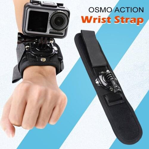 Adjustable DJI OSMO ACTION Hand Wrist Strap for DJI OSMO Action Soft Wrist Band Stable Band Travel Sports Camera Accessories