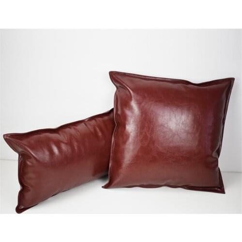 Luxury Batik Faux-Leather Cushion Cover Sofa Waist Pillowcase 30x50/45x45/40x65/50x50/55x55/60x60cm Home Decorative Pillow Cover