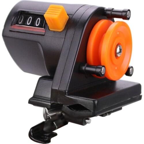 0-999m Fishing Line Counter Portable Line Depth Finder Gauge Tackle Professional Length Gauge Portable Fishing Tool